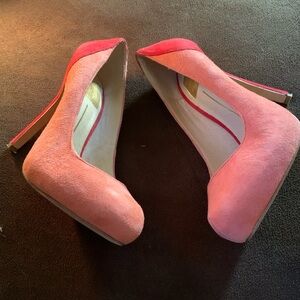 Dolce Vita Elegant Pink Suede Women's Heels Sz 6/36